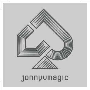Logo design for Jonny V Magic.