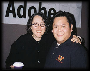with Lynda Weinman
