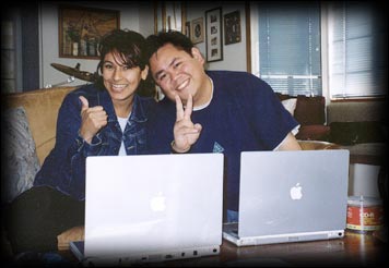 two geeks!