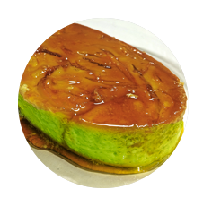 Pandan Leche Flan