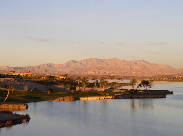 Sunset at Lake Las Vegas